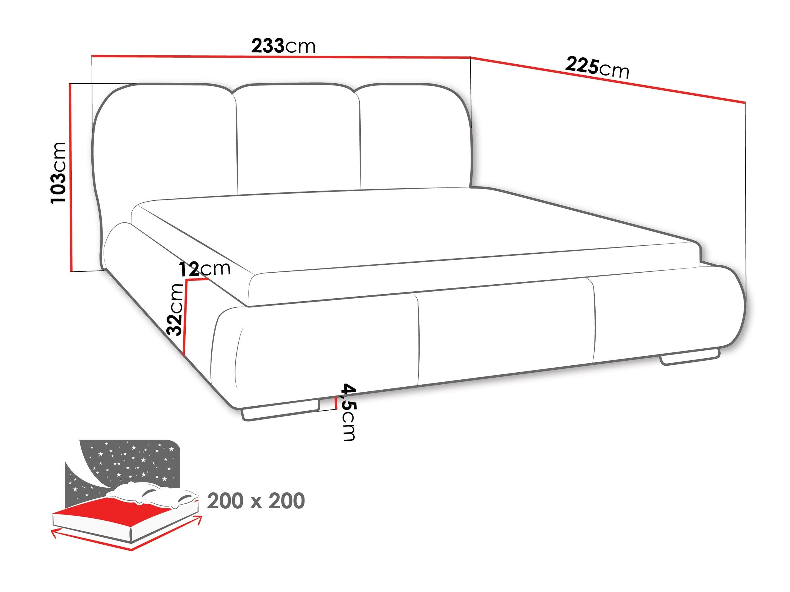 Lit TrendyNest Navium (Coral 65)