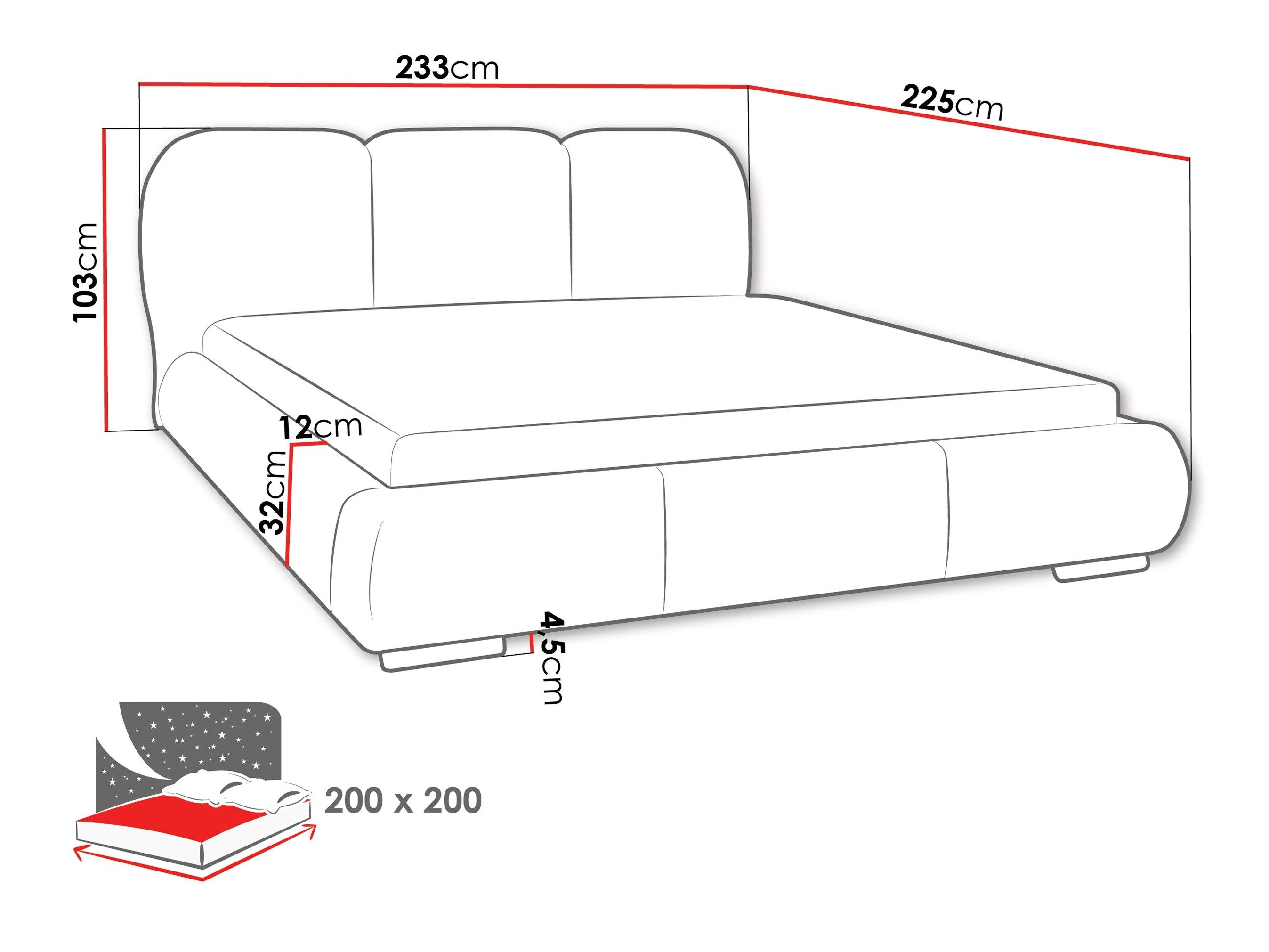 Lit TrendyNest Navium (Coral 75)