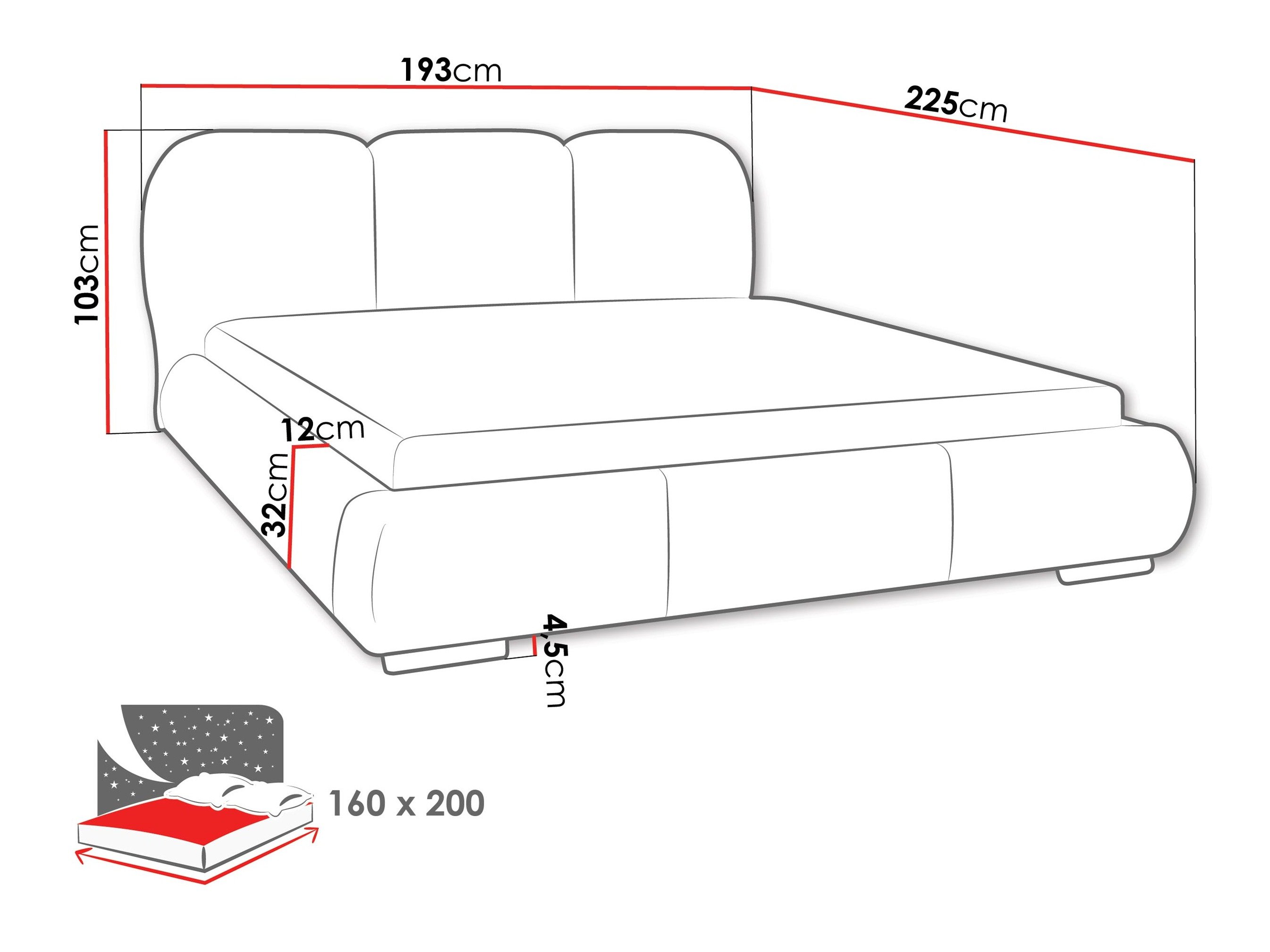 Lit TrendyNest Navium (Coral 80)