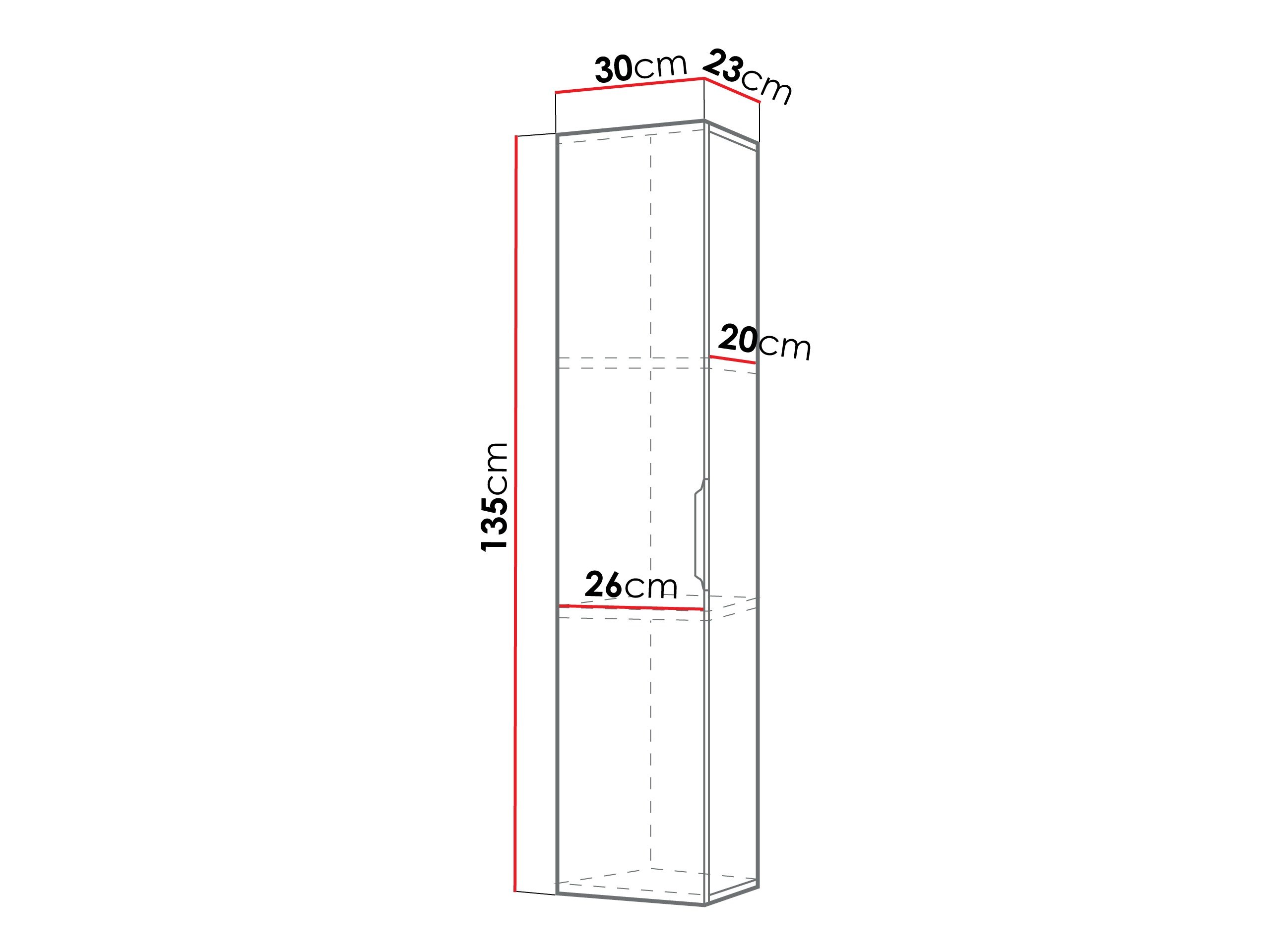 Armoire de salle de bain murale Comfivo Unitas
