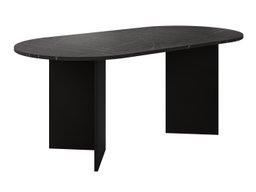 Table Comfivo Fungus (Marbre noir + Noir)