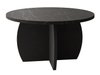 Table basse Comfivo Pagas (Marbre noir + Noir)