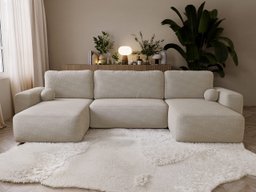 Canapé d'angle TrendyNest Piscor (Coral 50)