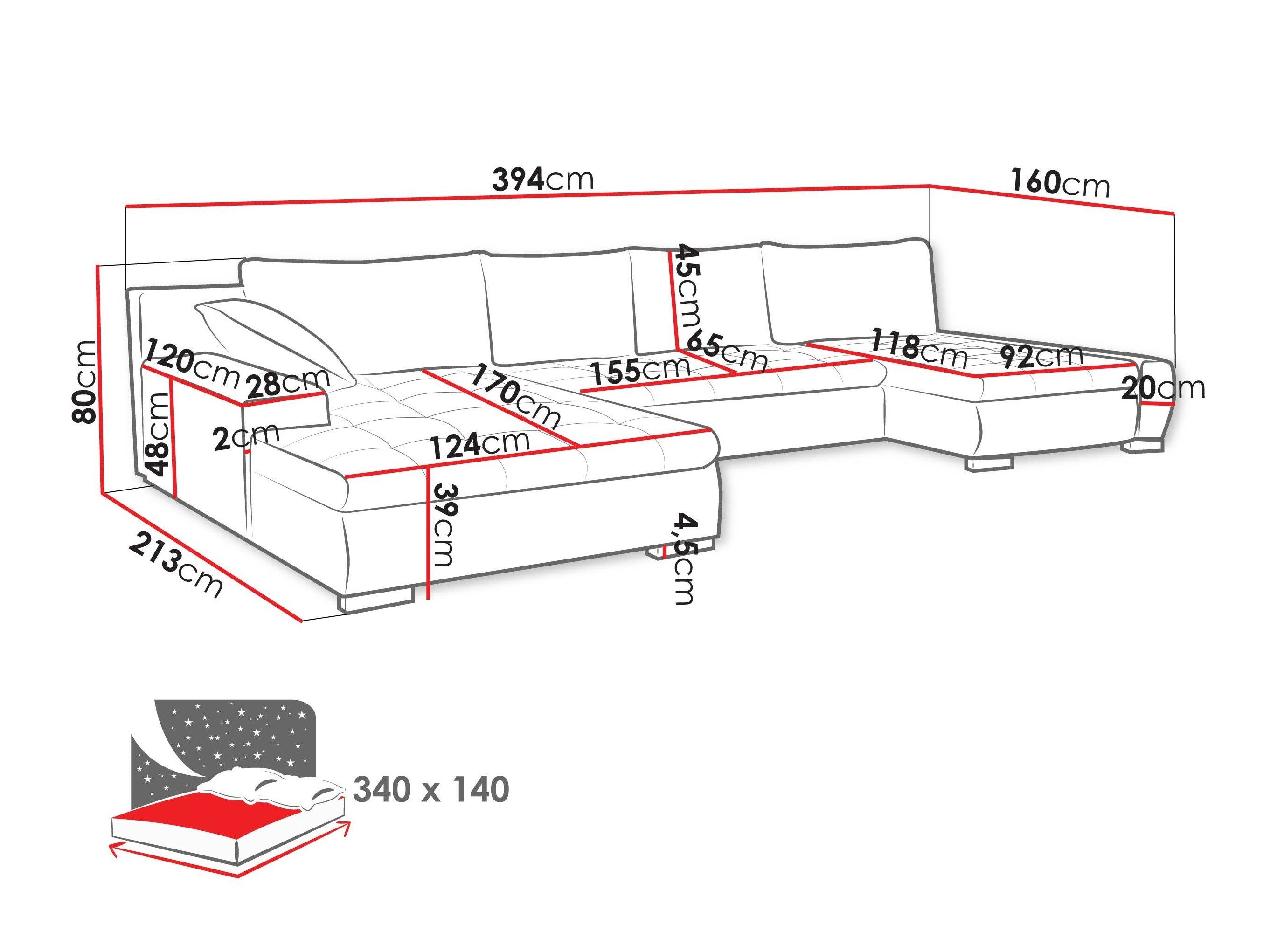 Canapé d'angle Comfivo Oliva (Uttario Velvet 2951)