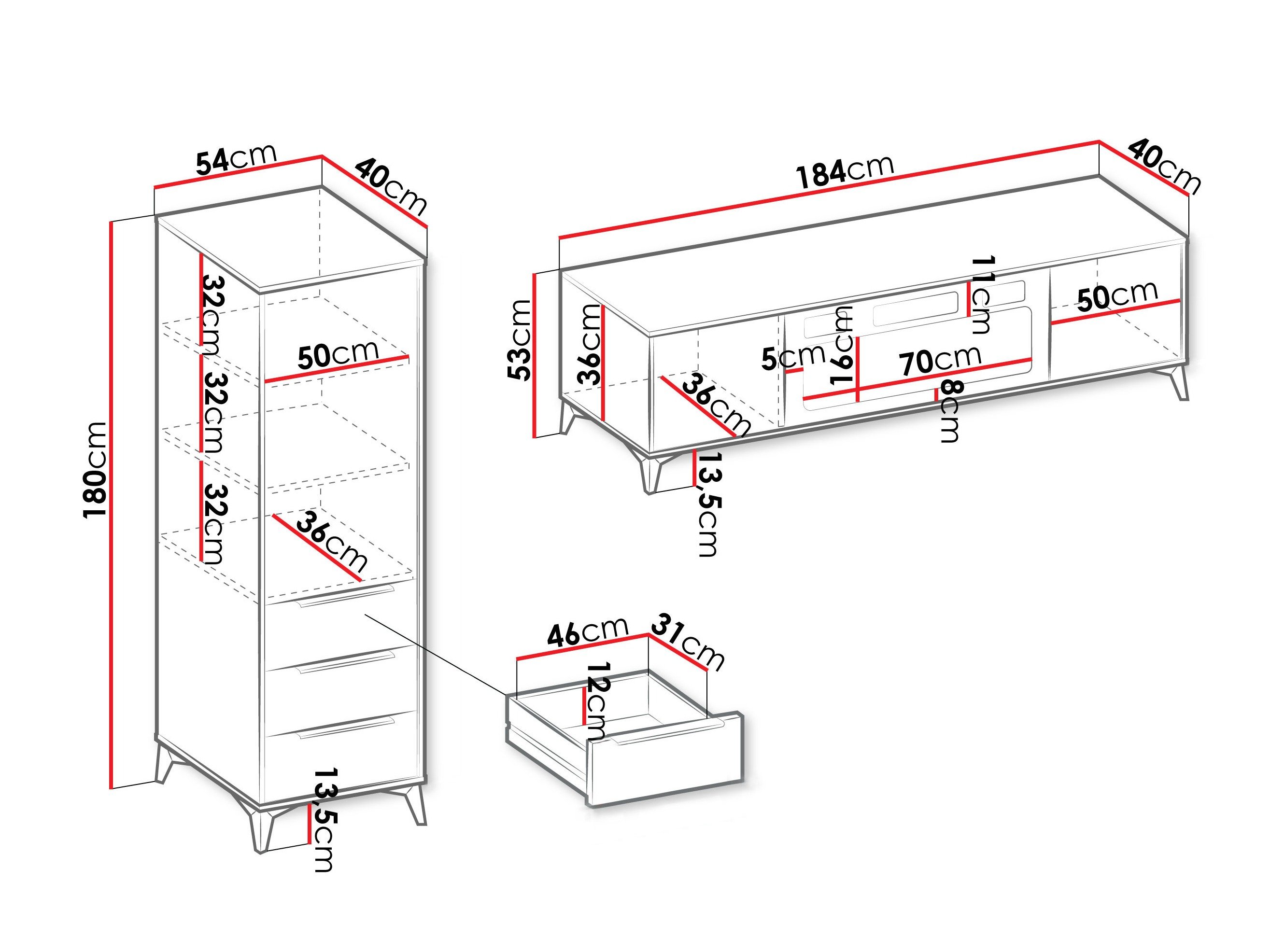 Ensemble de salon Comfivo Citrus V