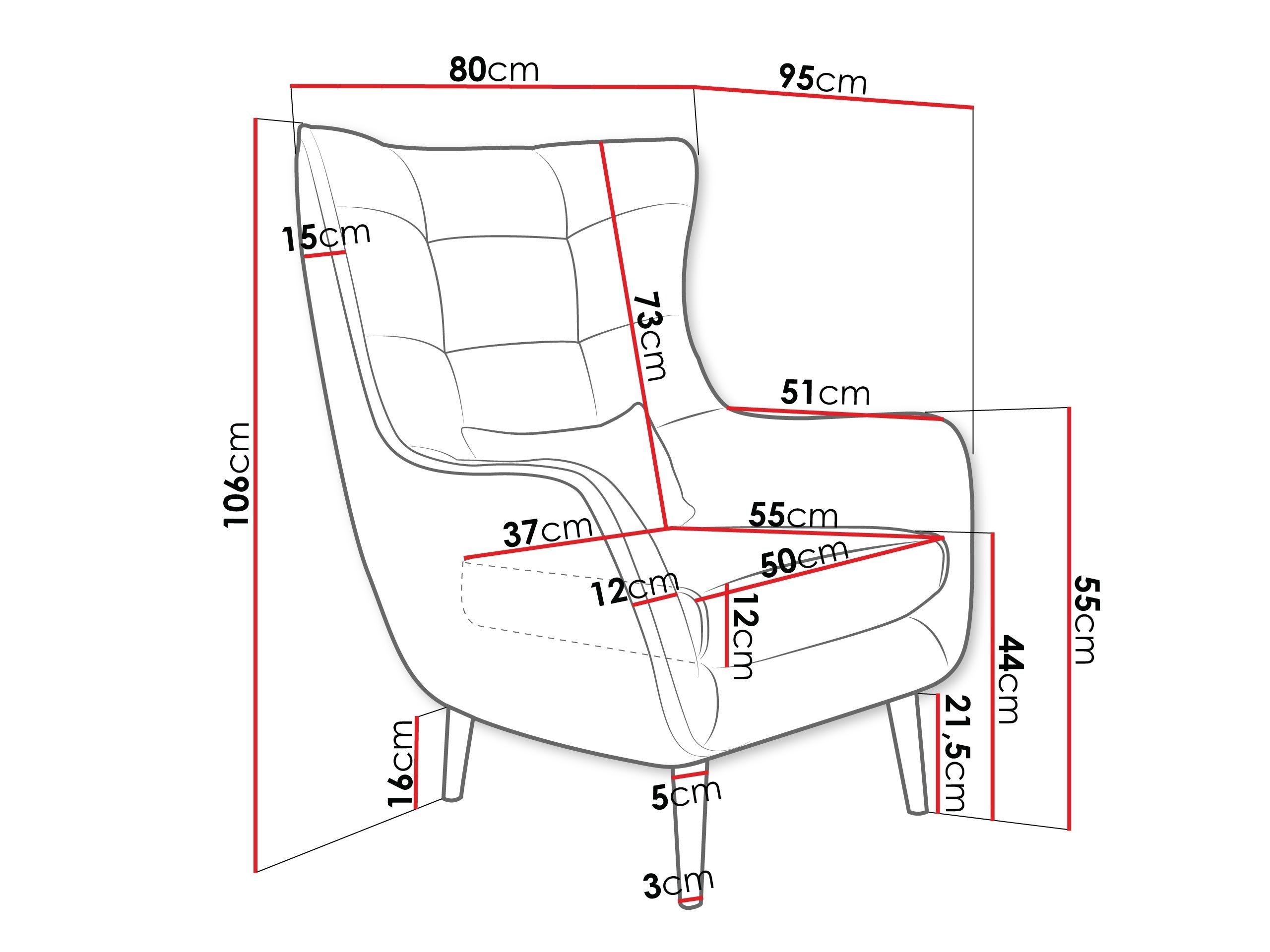 Fauteuil Comfivo Ulmus VI (Lambi 03)