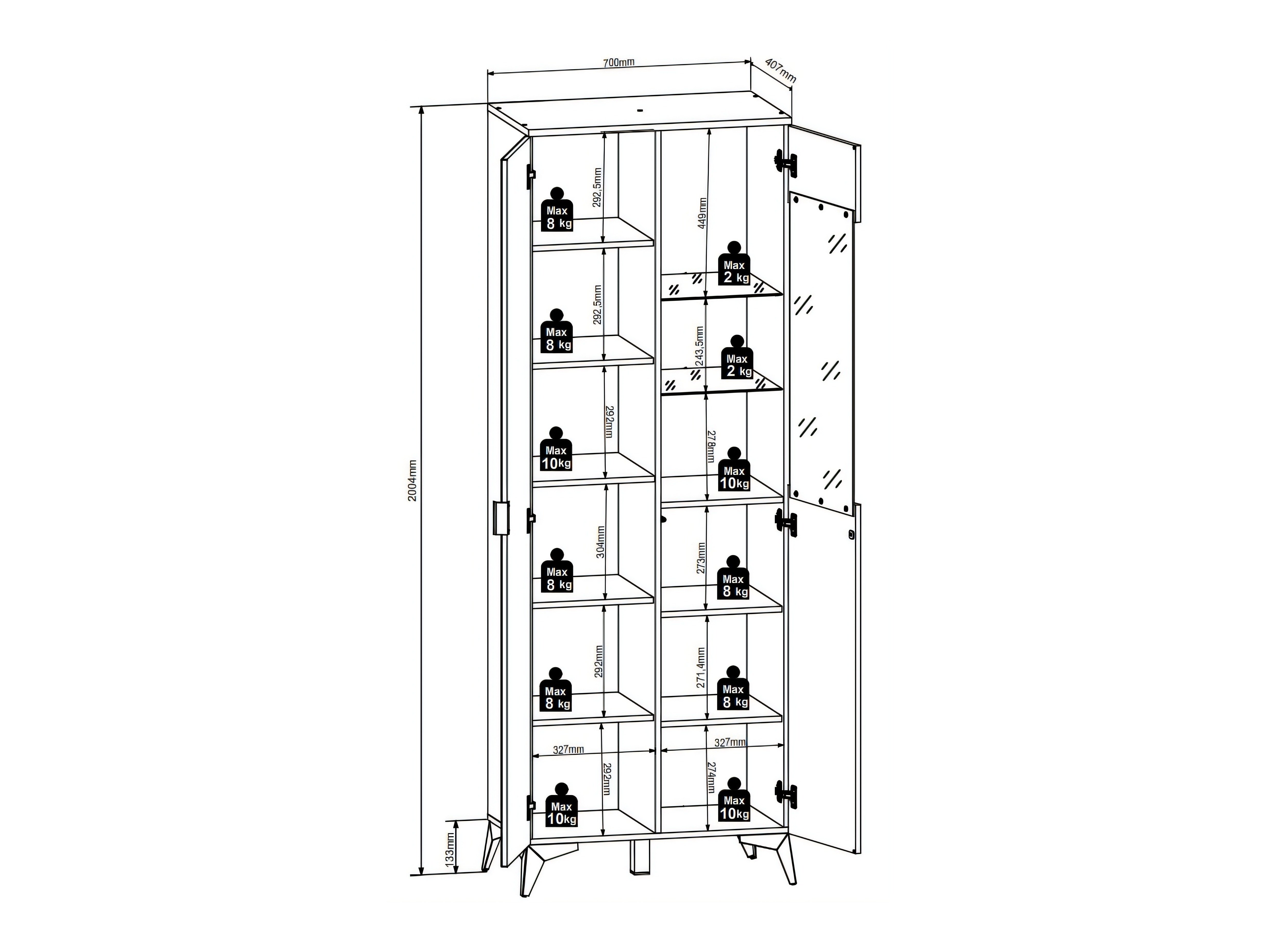 Étagère Ruvmeli 107