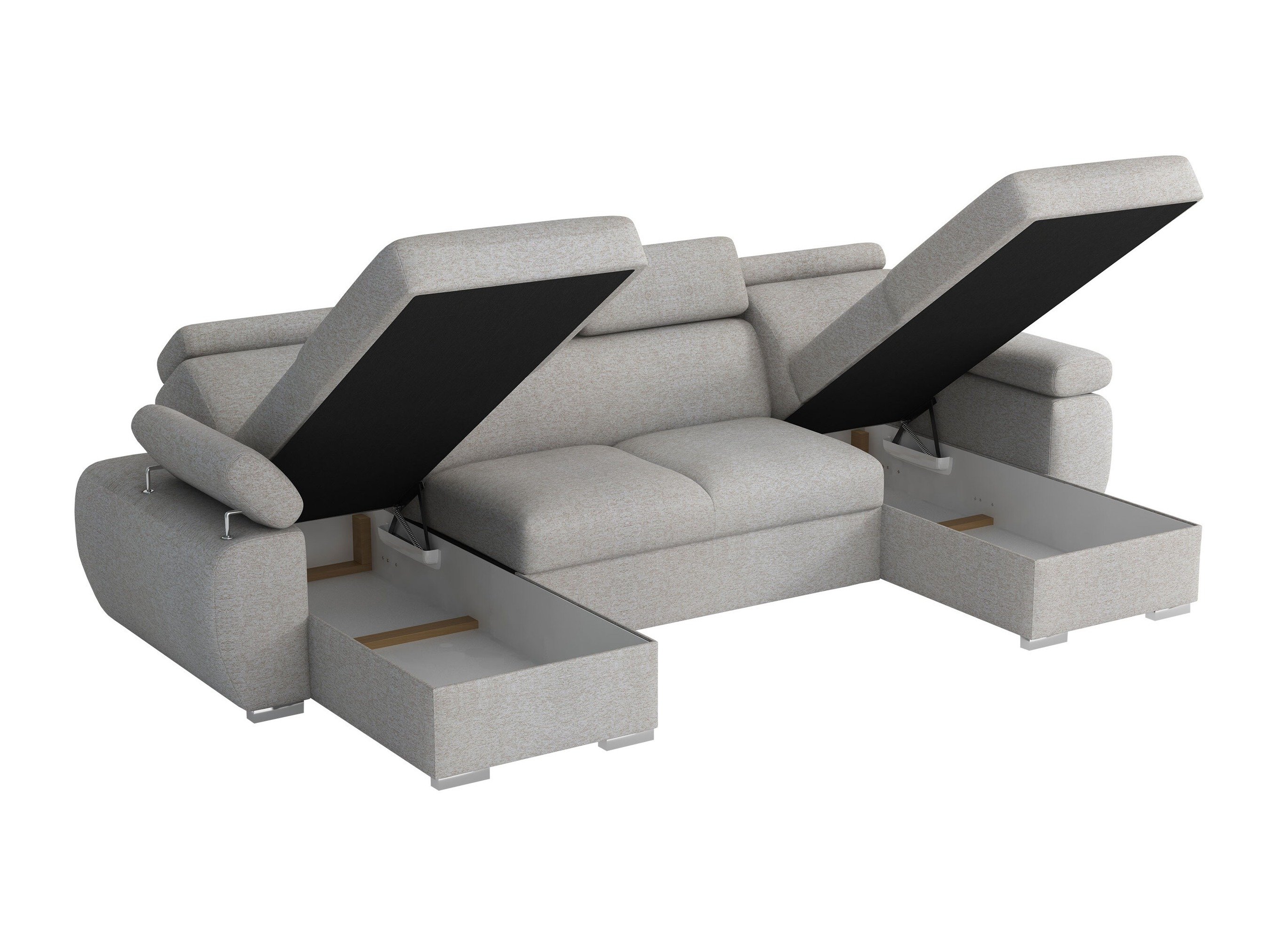 Canapé d'angle Columbus 253 (Lumo 40)