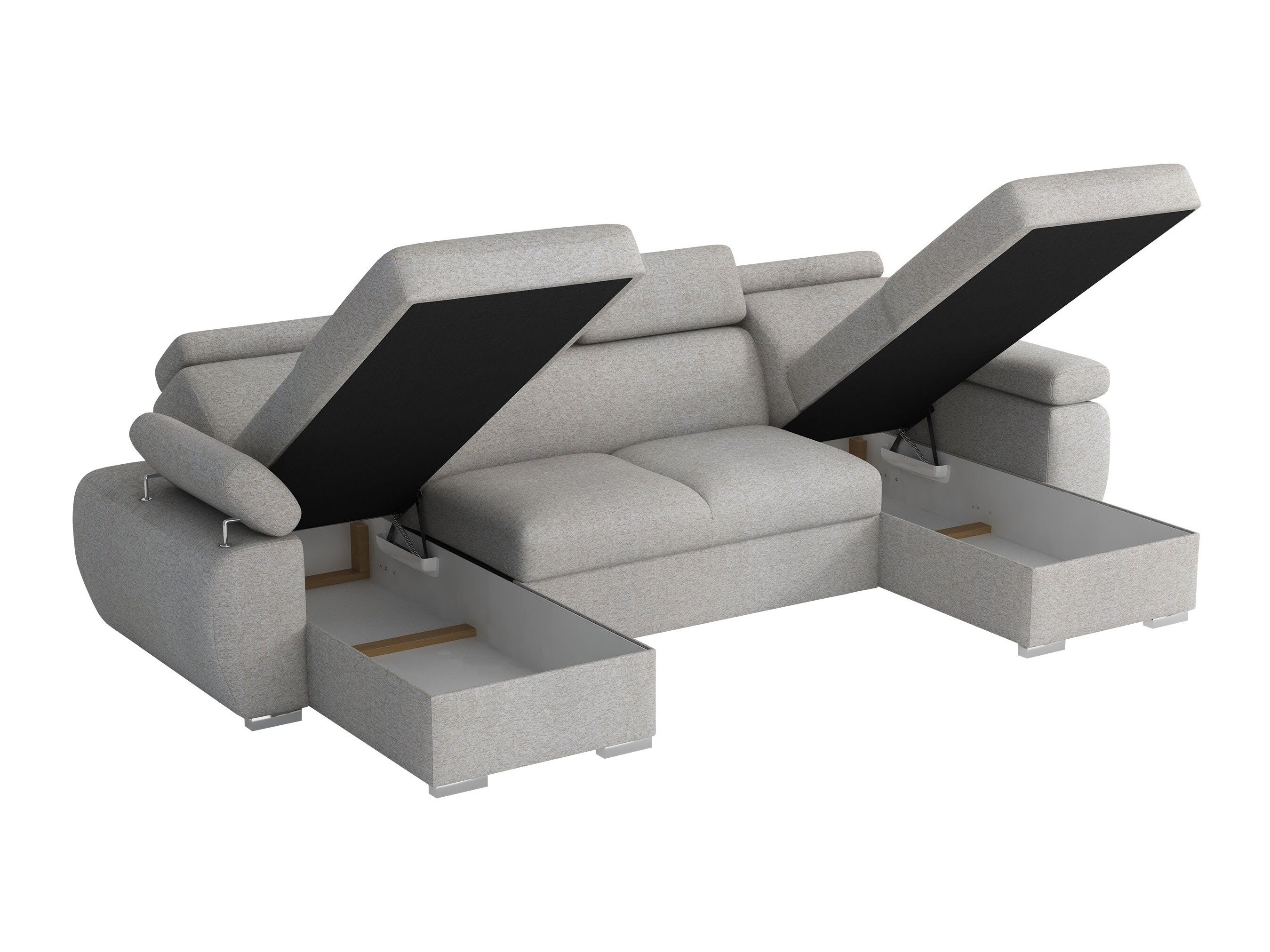 Canapé d'angle Columbus 253 (Lumo 65)