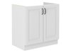 Armoire modulaire pour évier avec portes Retro White 121