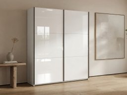 Armoire Livevaro 109 (Blanc brillant)
