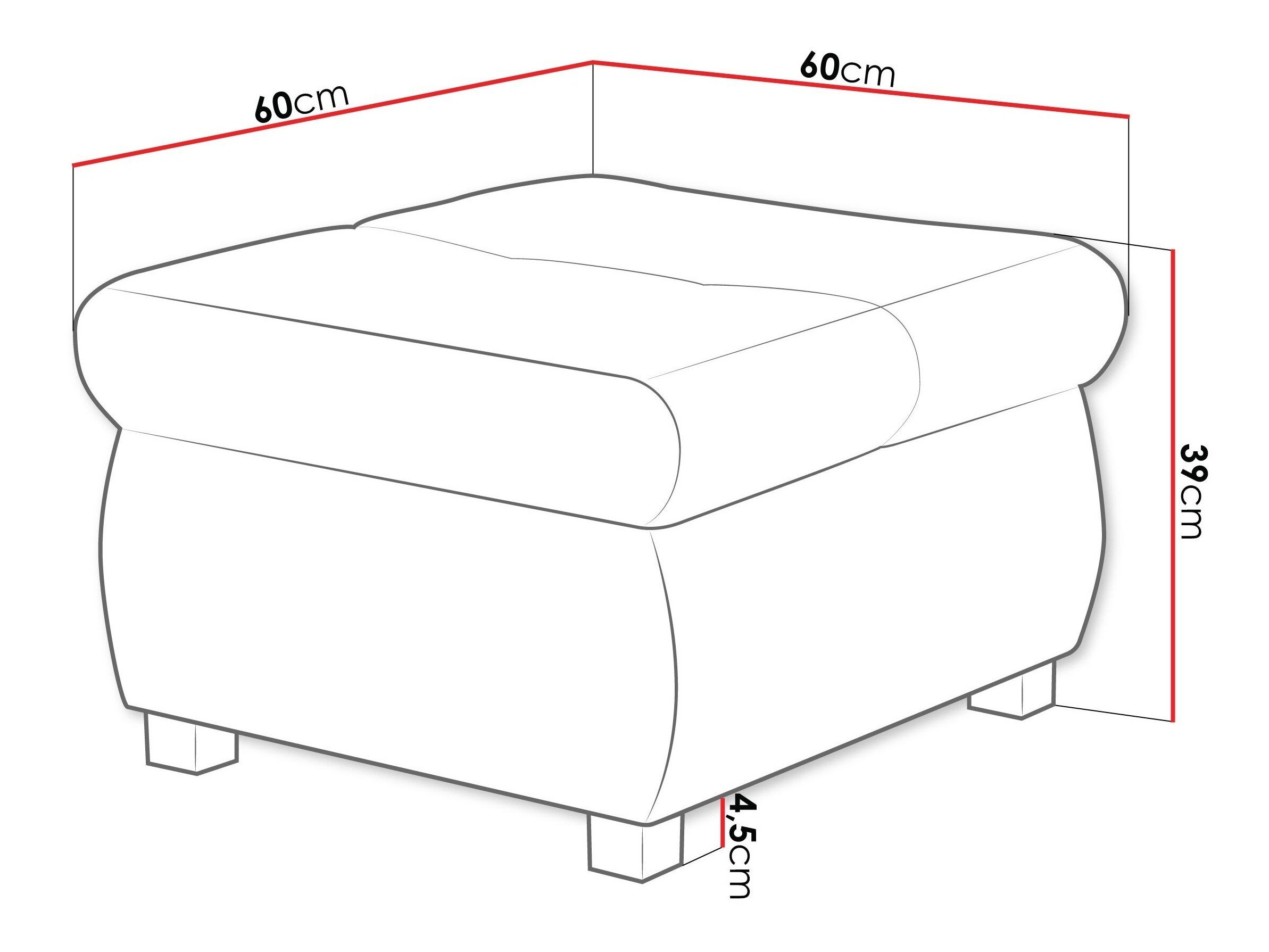 Pouf Comfivo Nitor (Piano 17)