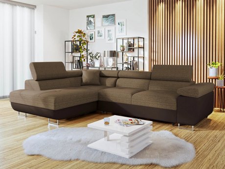 Canapé d'angle Comfivo Vinetum (Soft 066 + Lux 03)