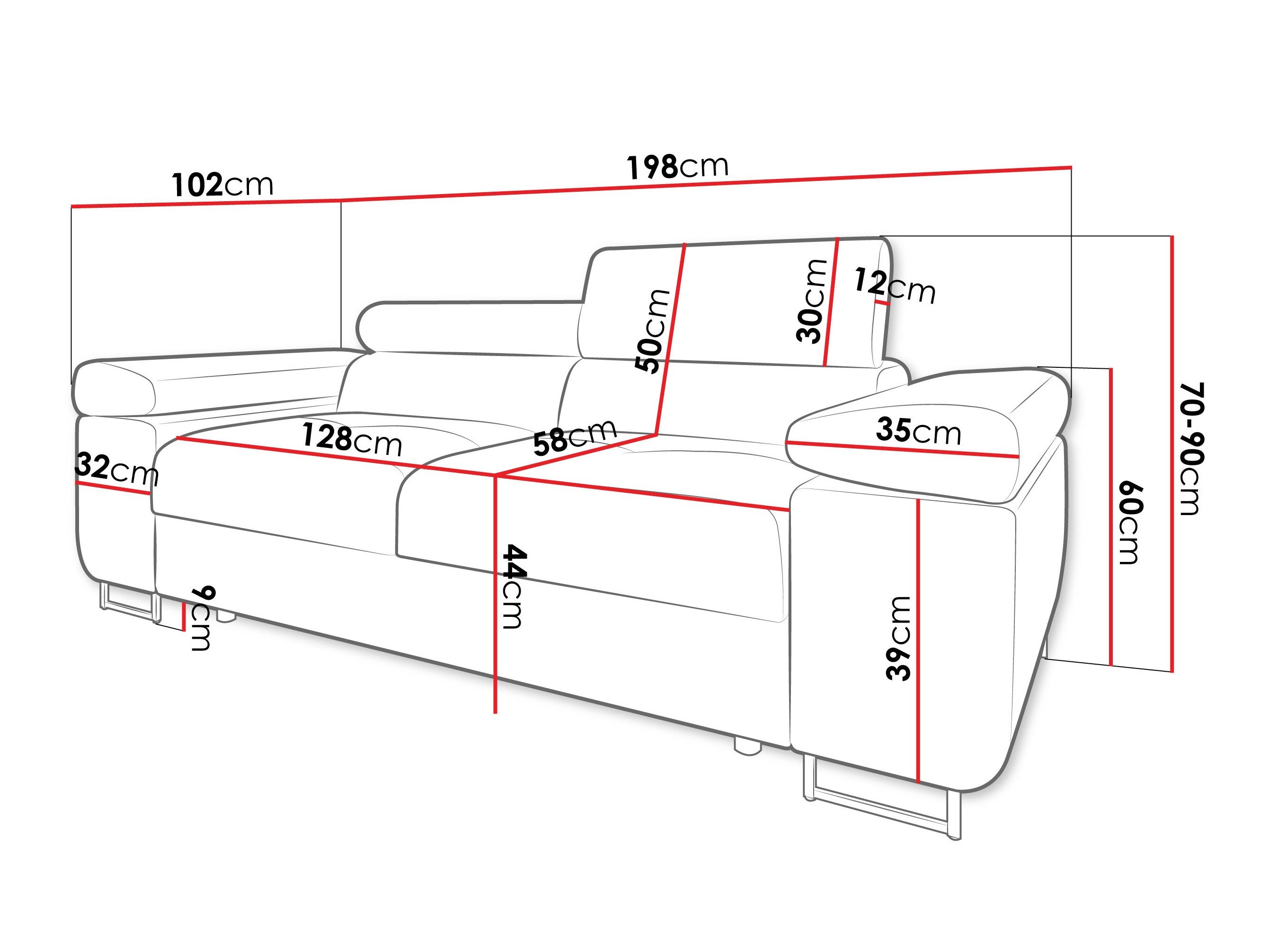 Canapé Comfivo Vinetum II (Flow 06)