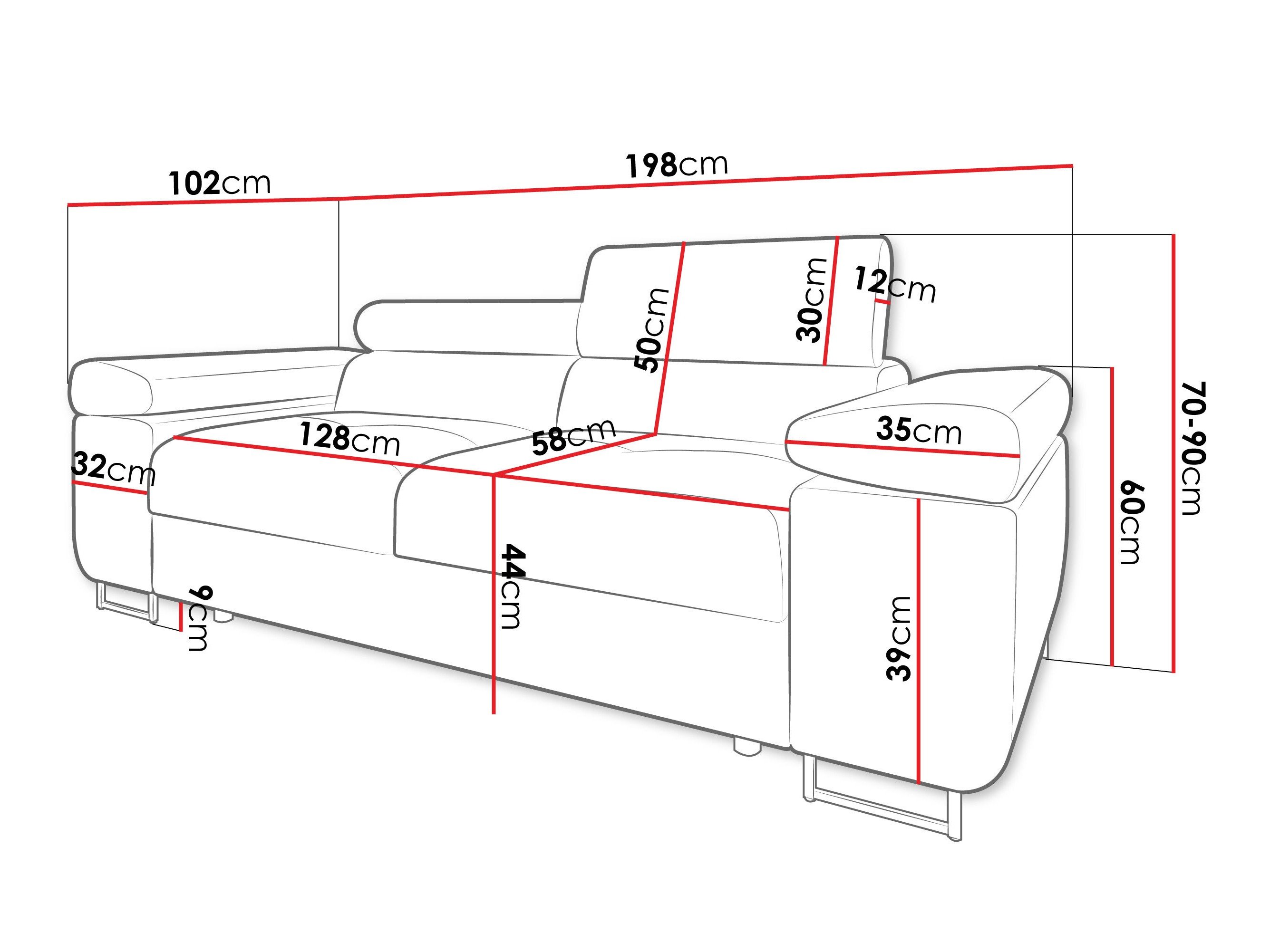 Canapé Comfivo Vinetum II (Flow 09)