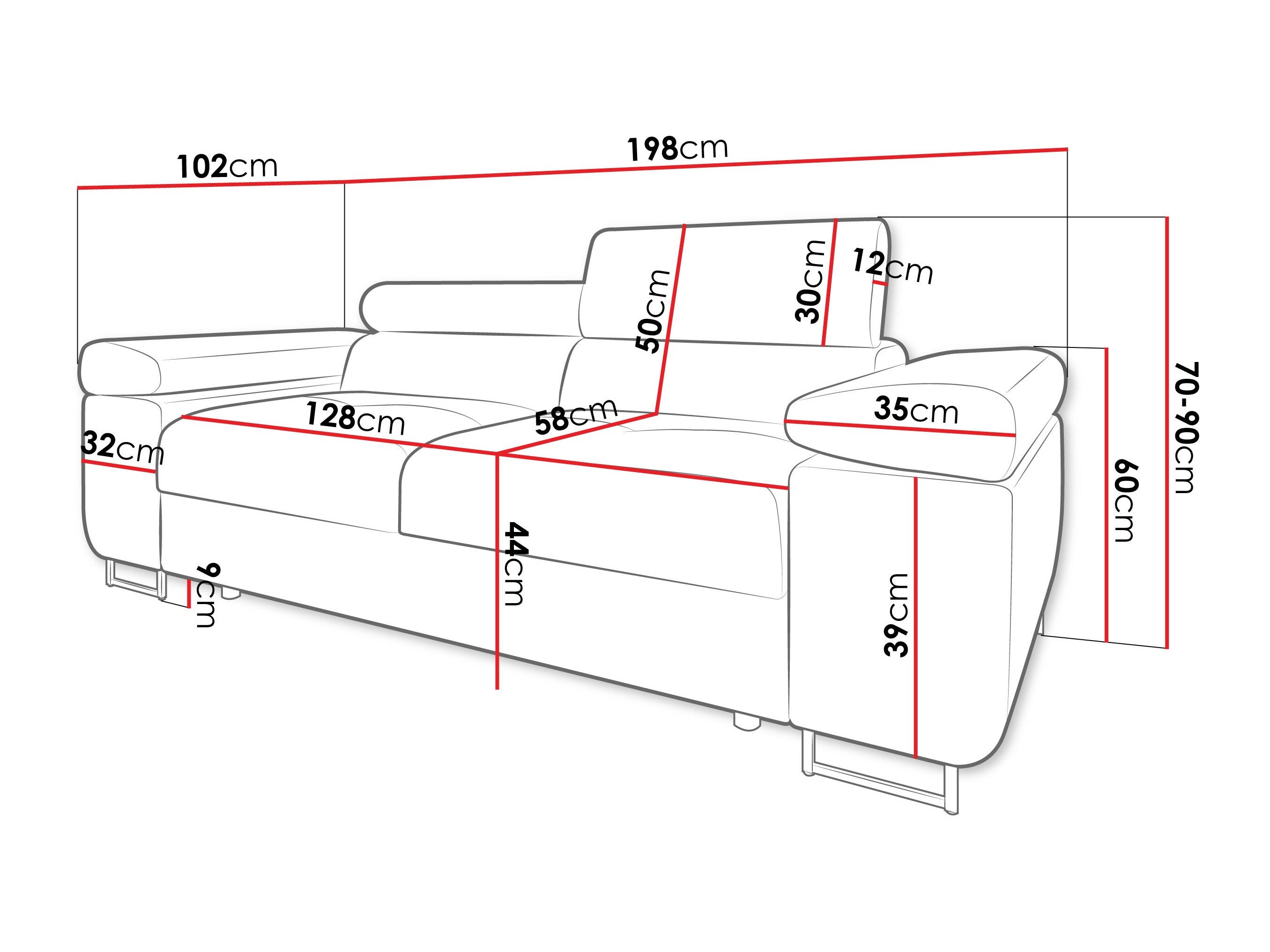 Canapé Comfivo Vinetum II (Manila 02)