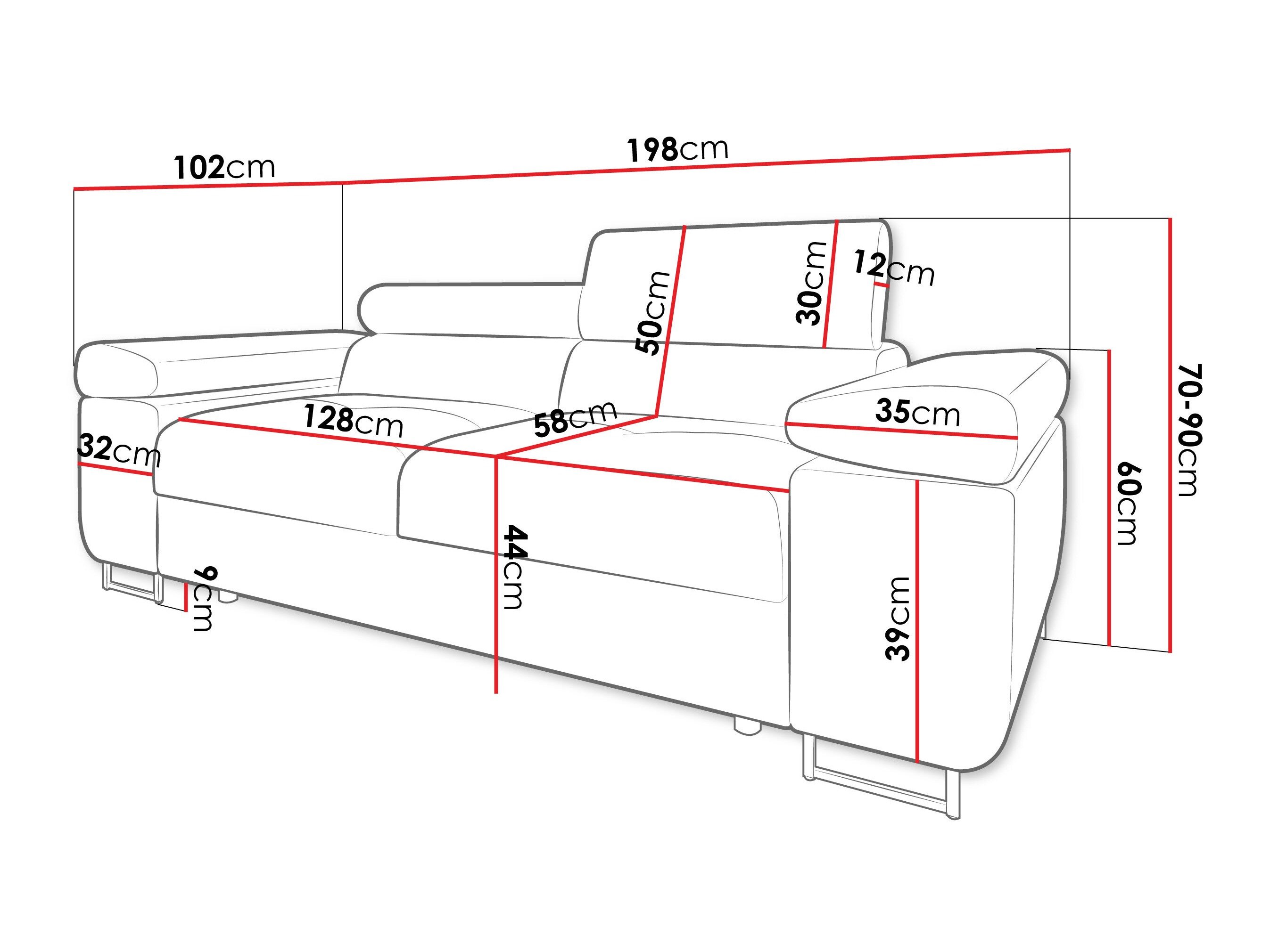 Canapé Comfivo Vinetum II (Manila 18)