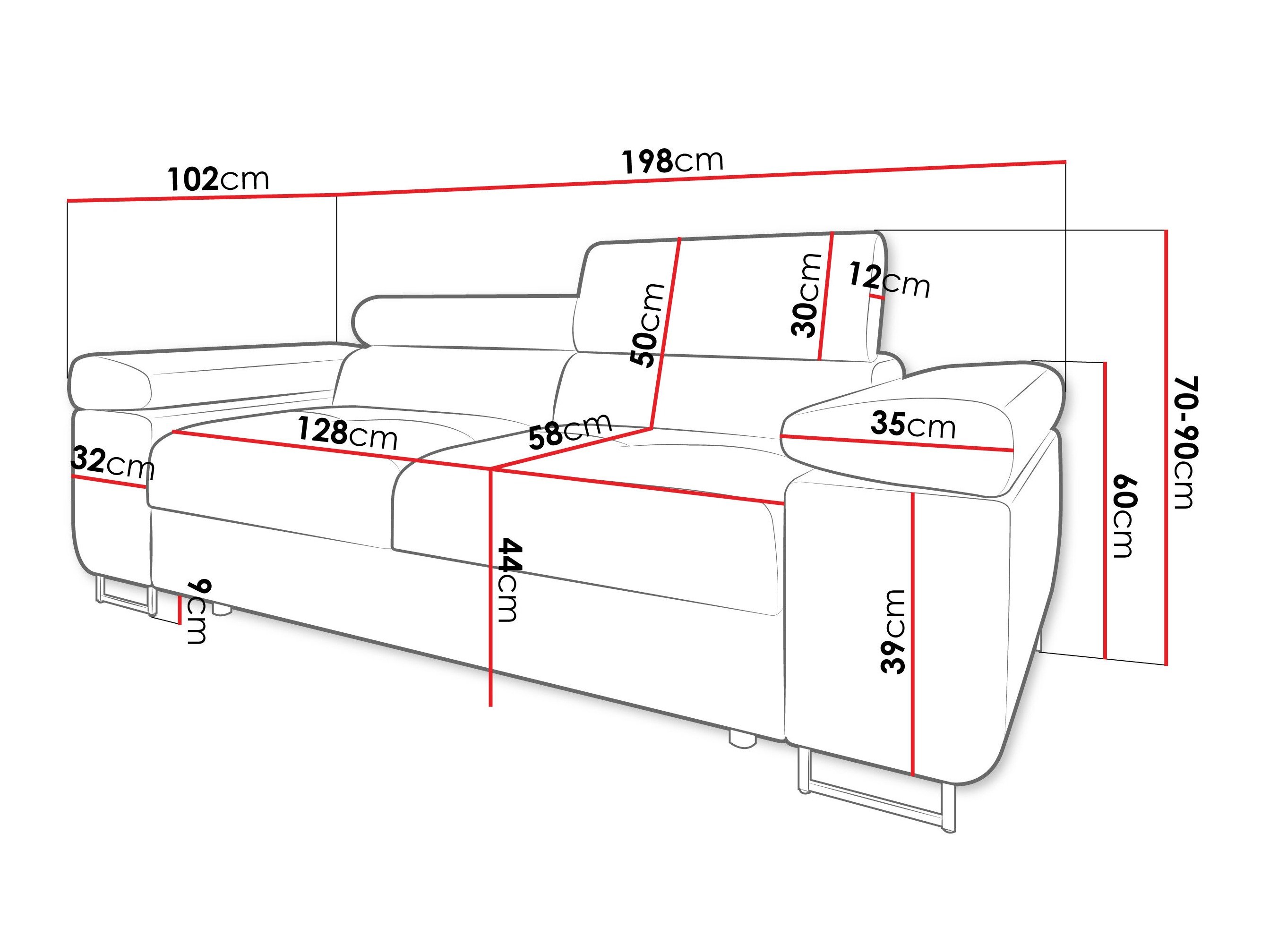 Canapé Comfivo Vinetum II (Manila 26)