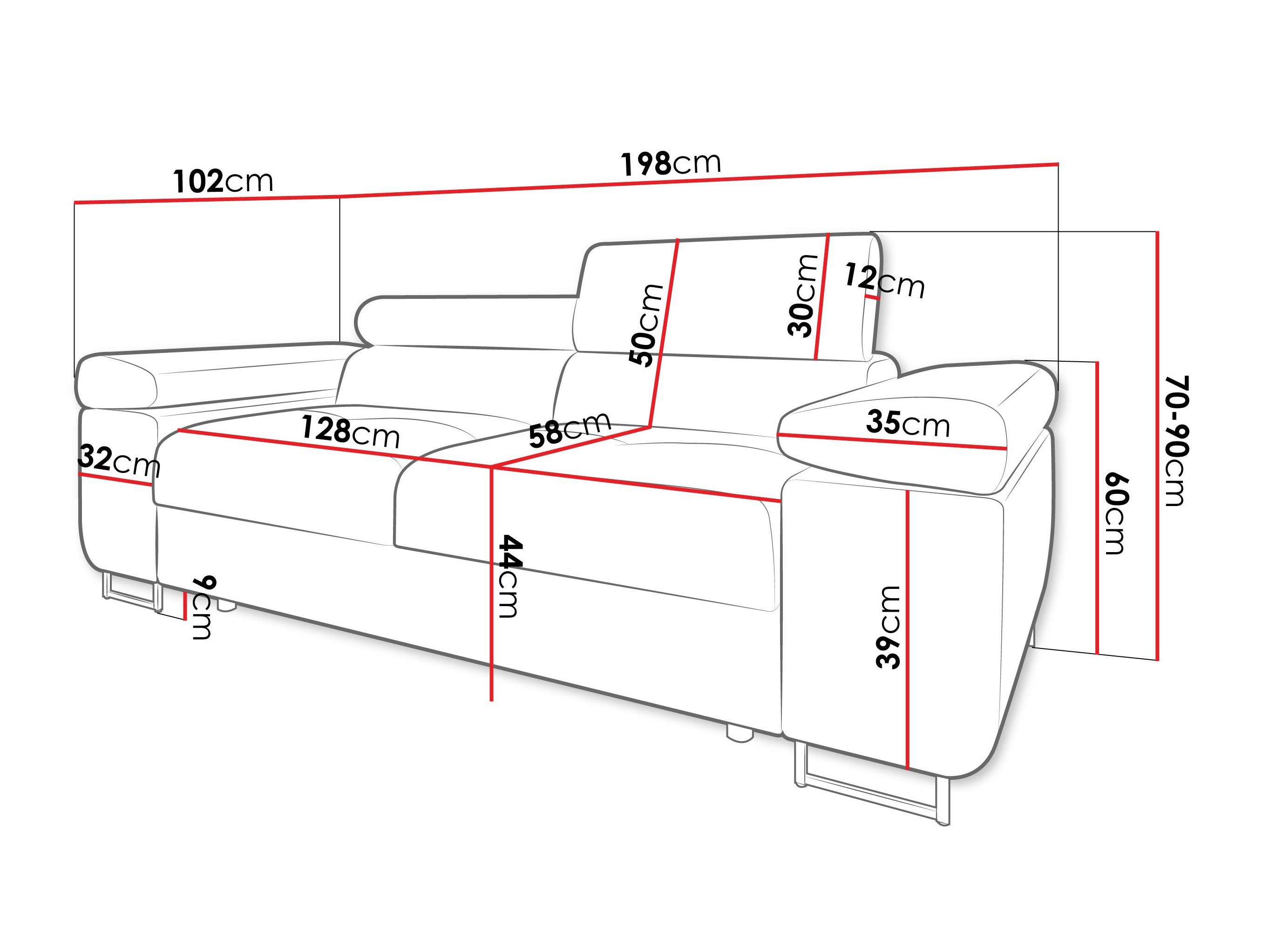 Canapé Comfivo Vinetum II (Poso 14)