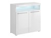 Buffet Torvire 114 (Blanc + Blanc brillant)
