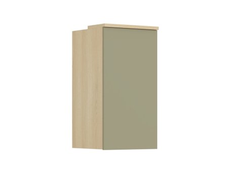 Armoire murale Nolcala 102 (Chêne + Eucalyptus)