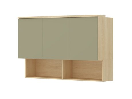 Armoire murale Nolcala 104 (Chêne + Eucalyptus)