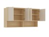 Armoire murale Nolcala 105 (Chêne + Beige)
