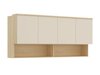 Armoire murale Nolcala 106 (Chêne + Beige)