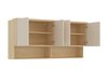 Armoire murale Nolcala 106 (Chêne + Beige)