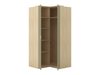 Armoire d'angle Nolcala 107 (Chêne + Eucalyptus)