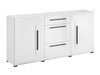 Commode Ophsalu 108 (Blanc + Blanc brillant)