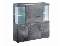 Commode Torvire 115 (Béton foncé)