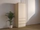 Armoire Nolcala 110 (Chêne + Beige)