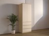 Armoire Nolcala 110 (Chêne + Beige)
