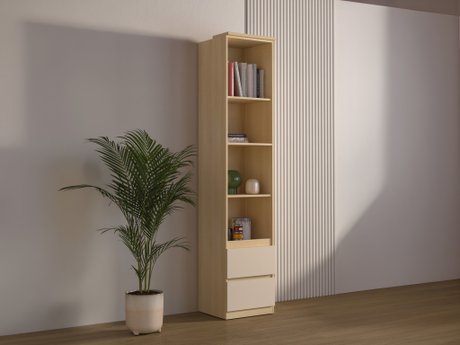 Étagère Nolcala 111 (Chêne + Beige)