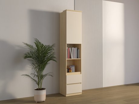 Étagère Nolcala 112 (Chêne + Beige)