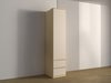 Armoire Nolcala 119 (Chêne + Beige)