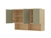 Ensemble de meubles Nolcala 123 (Chêne + Eucalyptus)