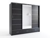 Armoire Fresno 100 (Noir)