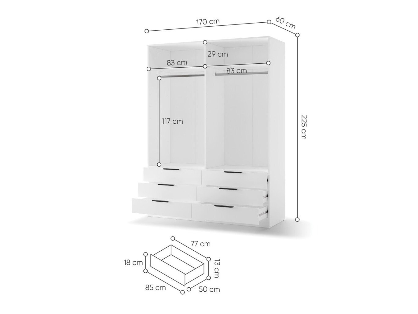 Armoire Fresno 182 (Beige)