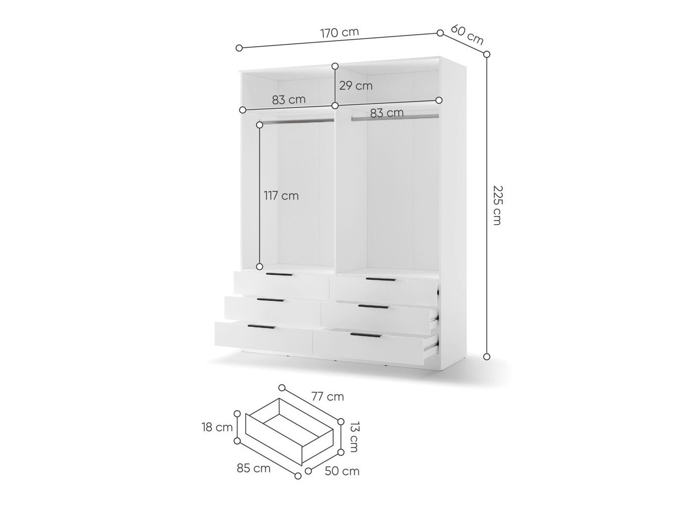 Armoire Fresno 182 (Beige)