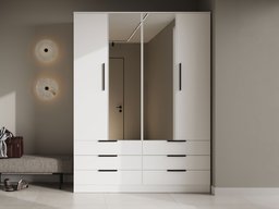Armoire Fresno 182 (Blanc)