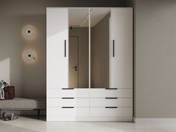 Armoire Fresno 182 (Blanc)