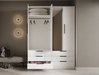 Armoire Fresno 182 (Blanc)
