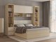 Ensemble de chambre Nolcala 124 (Chêne + Beige)