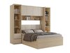 Ensemble de chambre Nolcala 124 (Chêne + Beige)