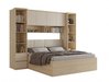 Ensemble de chambre Nolcala 124 (Chêne + Beige)