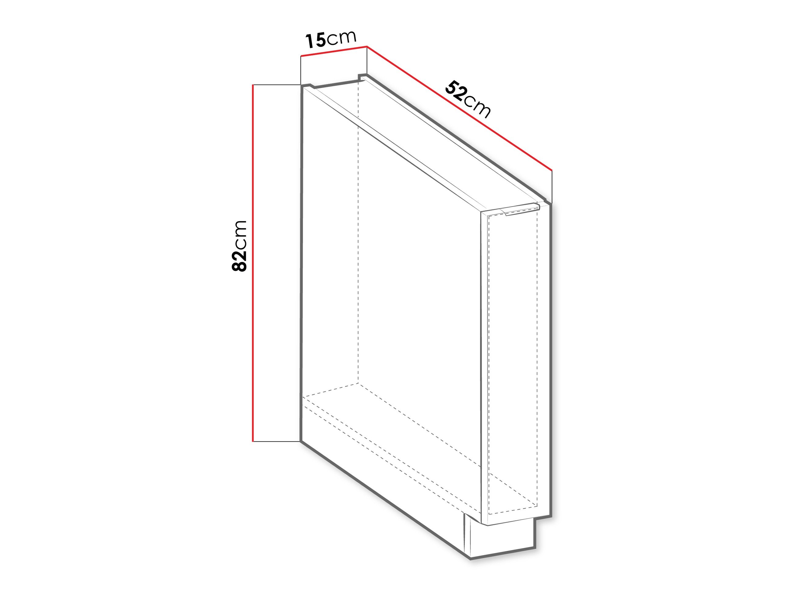 Armoire modulaire avec panier extractible Sole 101