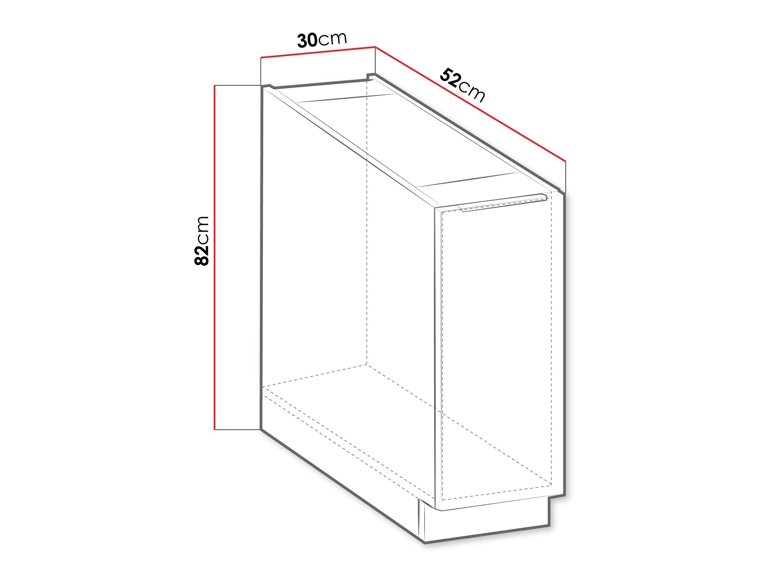 Armoire modulaire avec panier extractible Sole 102