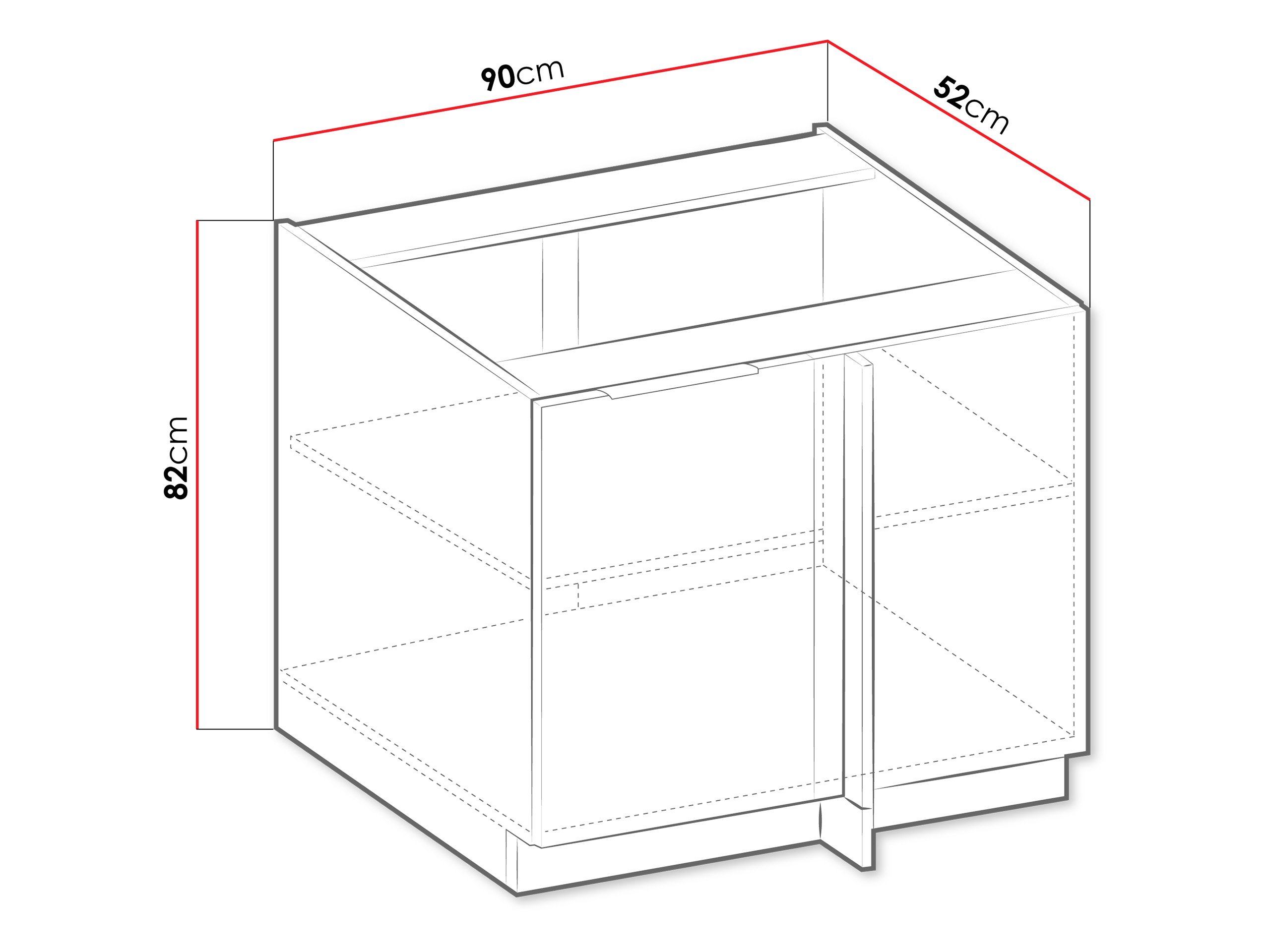 Armoire modulaire avec portes Sole 100